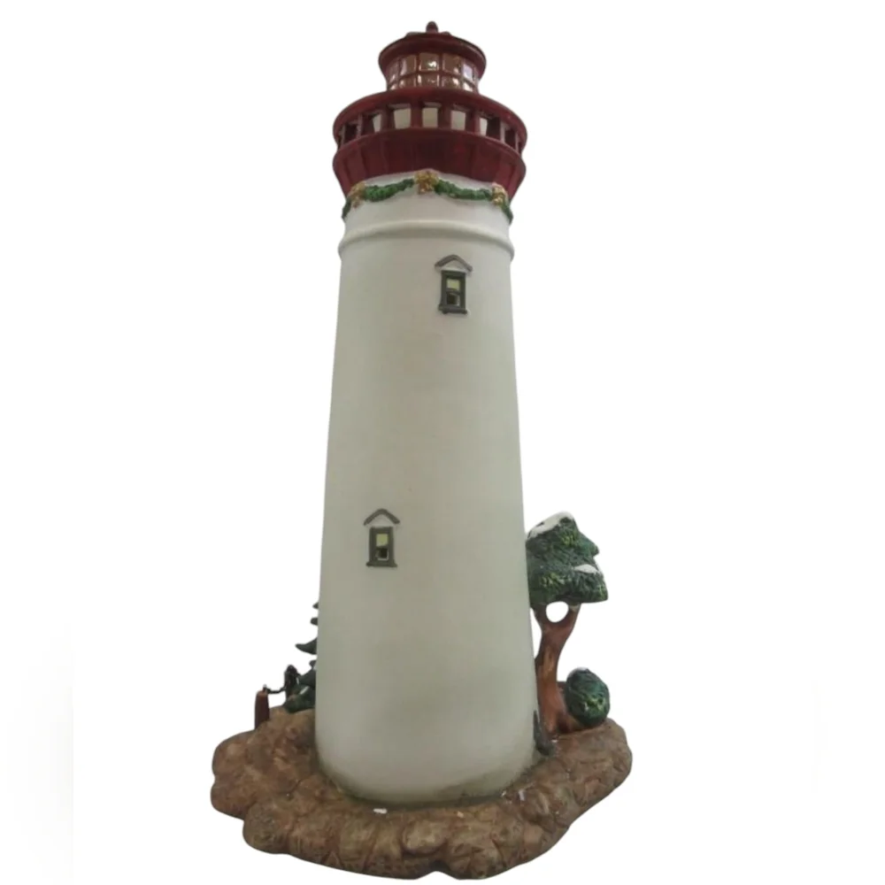 O'Well Harborside Village 2001 Lighthouse Marblehead Ohio w Box